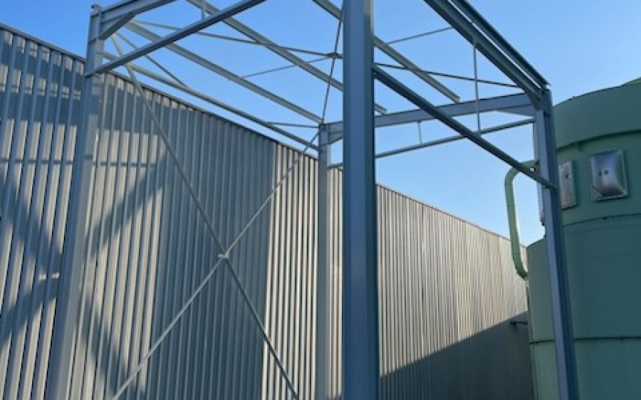 Réalisation d'un bâtiment de stockage à Chartres 