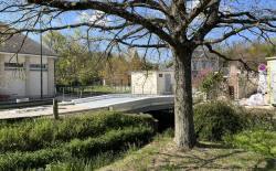 Construction d'un pont à Gasville Oiseme