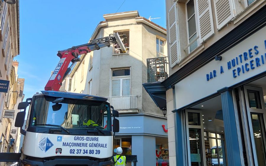 Renforcement Poutre à Chartres 